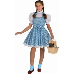 Rubies Girls Dorothy Halloween Costume Dress and Hair Bows